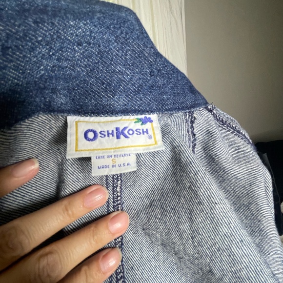 Vintage OshKosh B'gosh Dark Blue Jean Jacket - Picture 6 of 12